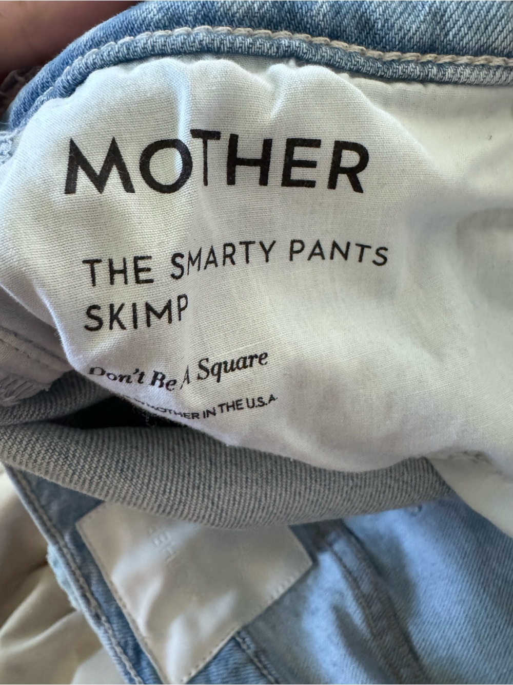 MOTHER Light Wash Straight-Leg Jeans - Picture 6 of 6